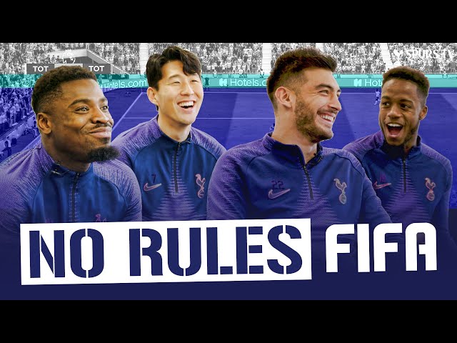 NO RULES FIFA 20 | Heung-min Son & Serge Aurier v Paulo Gazzaniga & Ryan Sessegnon
