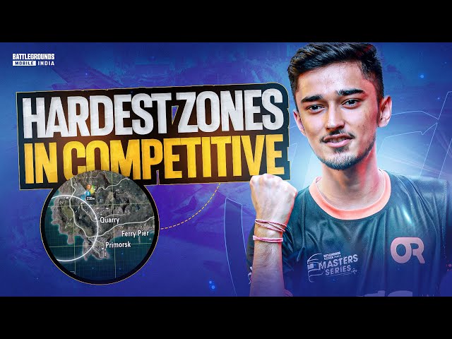 TOUGHEST COMPETITIVE ZONES TO ENTER IN BGMI | B2B HIGH KILLS GAMEPLAY |