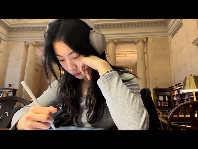 [kor/eng] Study with me (1 hour) 스터디윗미 ft. Sony WH-1000XM5