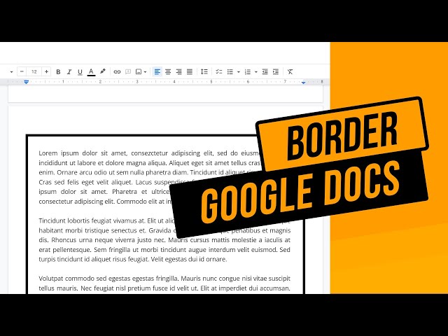 How to Add Page Border in Google Docs | 3 Different Ways