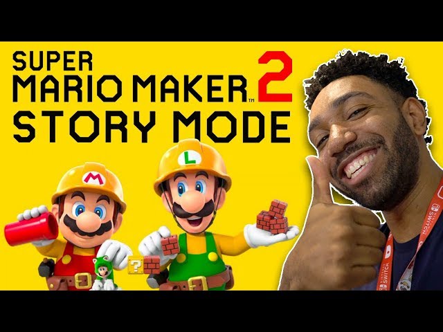 8 minutes of Super Mario Maker 2 Story Mode Gameplay | runJDrun