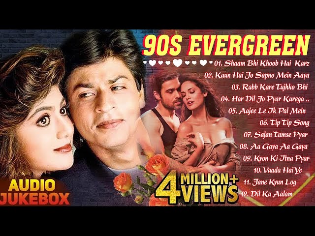 90s Old Hindi Romantic Songs - Bollywood All Songs, Golden Hits - Bollywood ROMANTIC Songs