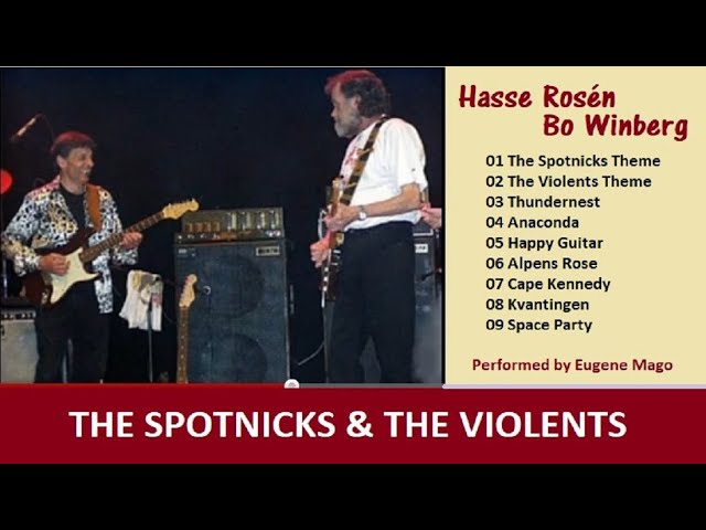 THE SPOTNICKS & THE VIOLENTS Album - (Performed by Eugene Mago)