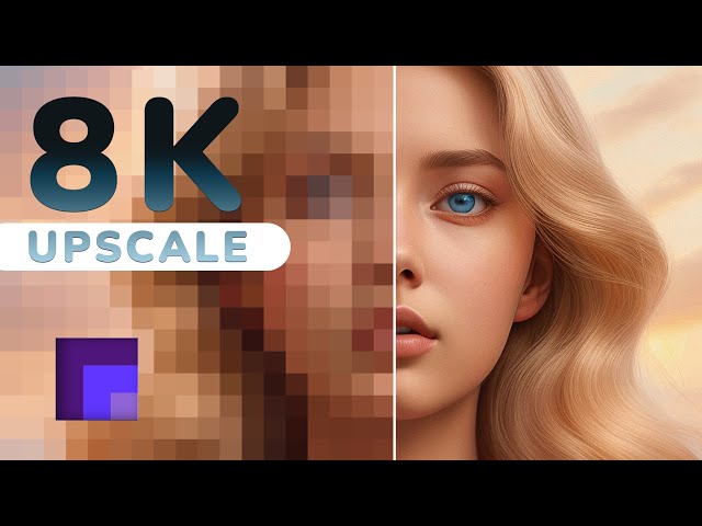 Creative Upscaler - AI Super Resolution with Flair and Control - Enlarge Images upto 8K