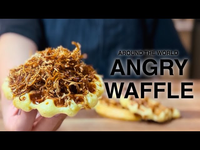 Angry Waffle | Liege Waffle With Chicken Sung/Floss | KFC China