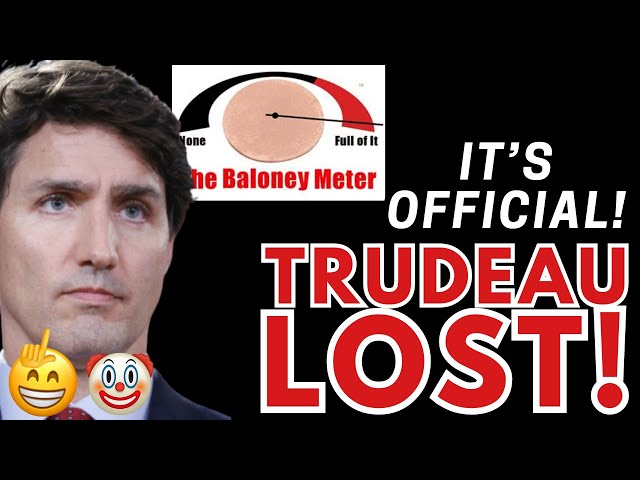 TRUDEAU LOST! IT'S OFFICIAL!