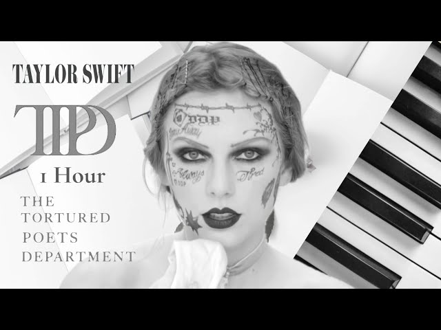 taylor swift | the tortured poets department | 1 hour of calm piano ♪