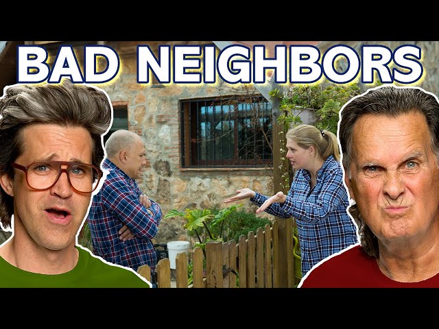 Dad Deals With A Bad Neighbor