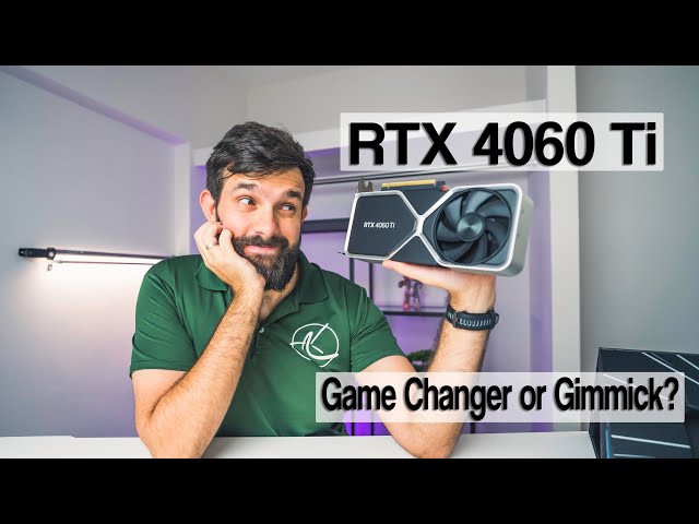 Nvidia RTX 4060 Ti - The Founders Edition