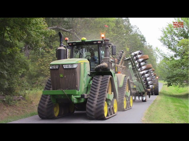 Big Tractors on the Move in Fall Tillage