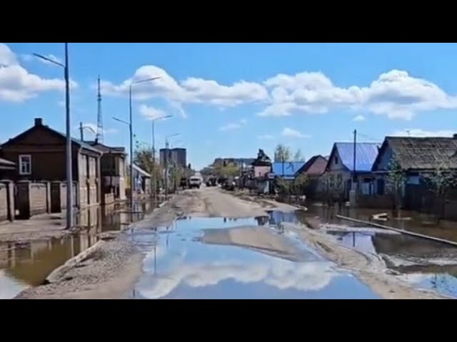 Более 2500 тысяч домов ушло под воду в Петропавловске