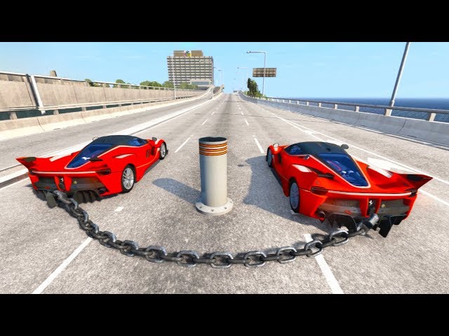 High Speed Crazy Jumps/Crashes BeamNG Drive Compilation #2 (Car Shredding Experiment)