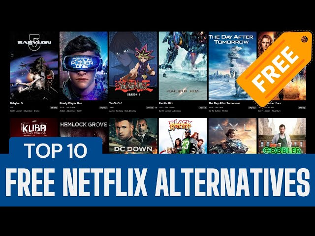Top 10 Best Free Netflix Alternatives in 2023