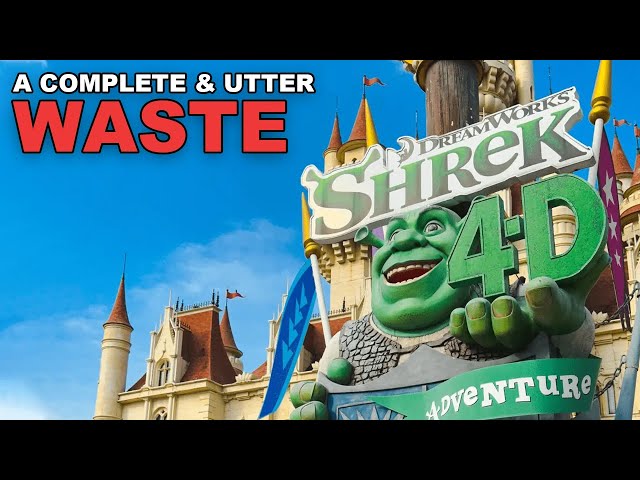 How Universal Studios Botched Their First Shrek Land