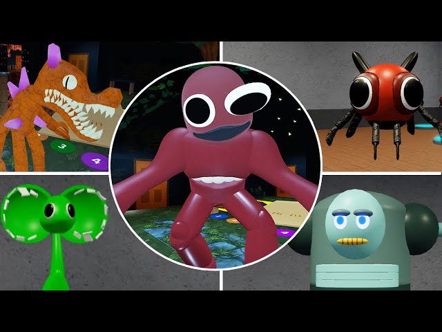All Morphs + New (Robo Friends, Dino Orange) in Rainbow Friends Chapter 2 (ROBLOX)
