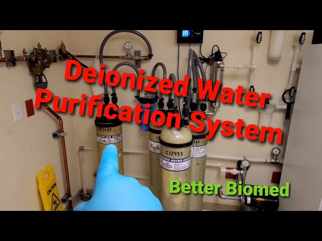 Deionized Water Purification System