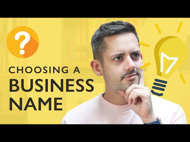 How To Choose The Best Name For Your Business | Phil Pallen