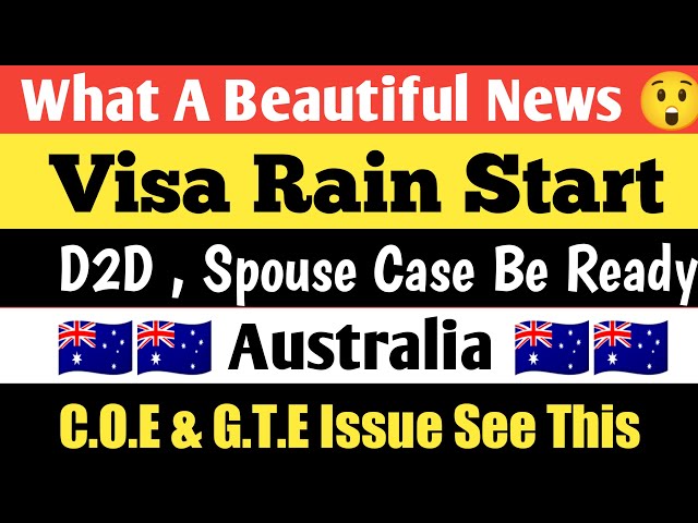 Excellent News Feb & July Intake 🇦🇺|| Congratulations 🎉 Student Visa Updates  || Australia 🇦🇺