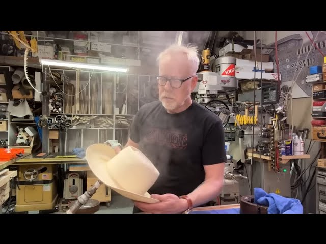 Adam Savage in Real Time: Hat Steaming