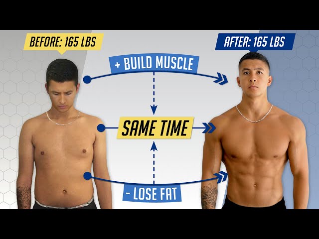 How to Lose Fat AND Gain Muscle at the Same Time (3 Simple Steps)