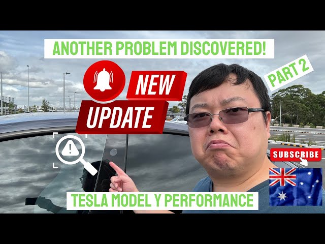 Tesla Model Y Window alignment update and another common issue to look out for!