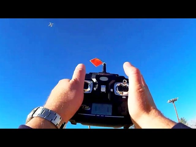 Quadcopter Drone Trick, The Multi Flip