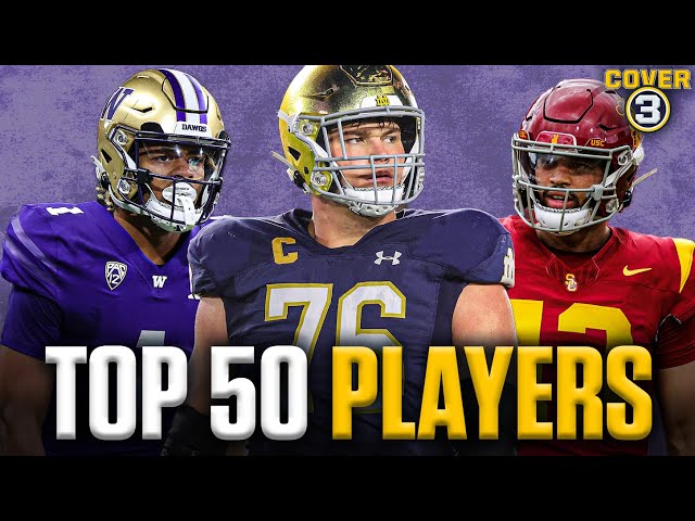 These are the ACTUAL best players in the 2024 NFL Draft | Cover 3 College Football