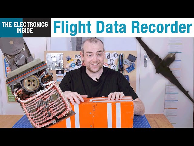 How Does a Black Box Work? A Look Inside a Flight Data Recorder - The Electronics Inside