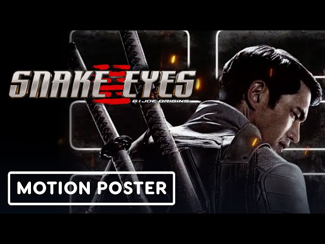 Snake Eyes: G.I. Joe Origins - Exclusive Storm Shadow Motion Poster