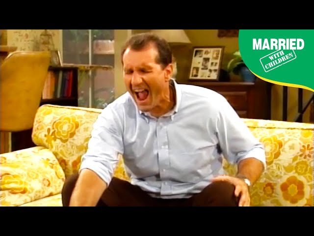 Al Can't Escape The Baby Talk | Married With Children