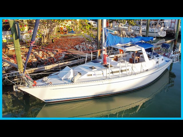 This AFFORDABLE 42' Project Yacht Has Surprising VALUE [Full Tour] Learning the Lines