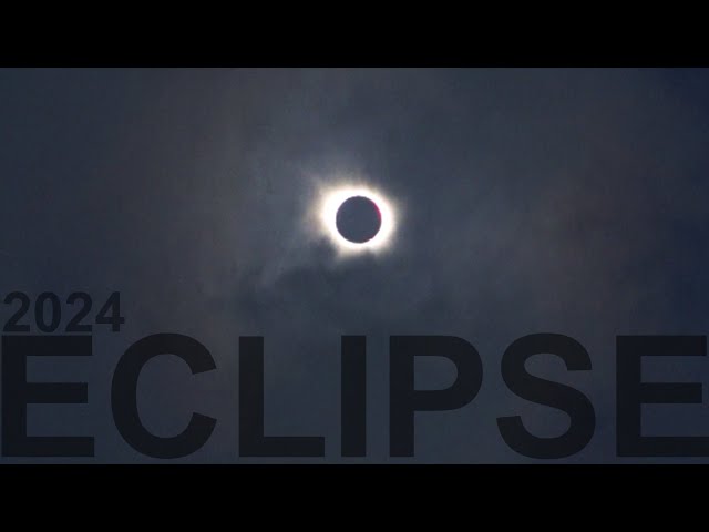2024 Total Eclipse in Dallas Texas