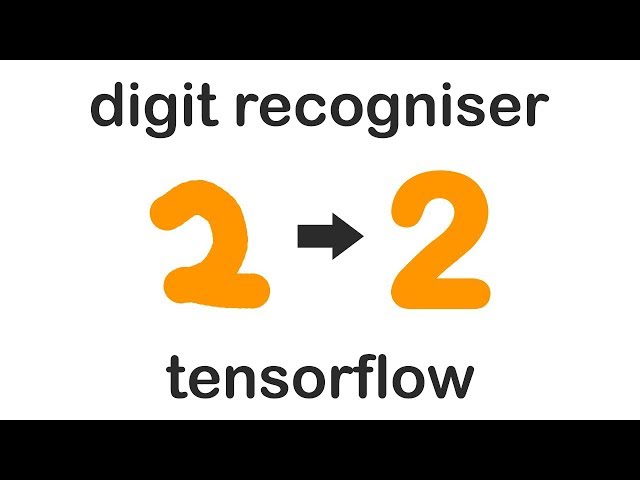 RECOGNISE DIGITS WITH TENSORFLOW