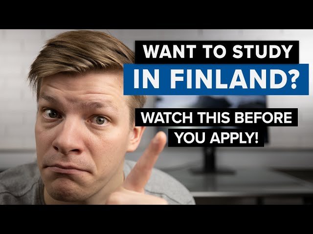 Before You Apply To Study In Finland, WATCH THIS