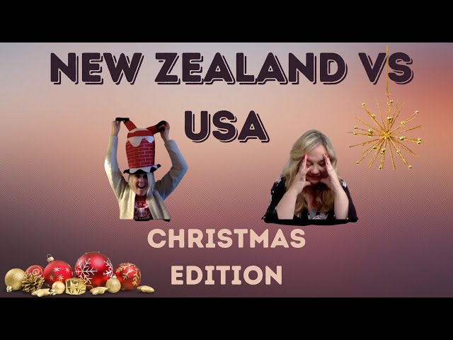 New Zealand vs USA Christmas edition.  Is Christmas better on the beach? A New Zealand Christmas.