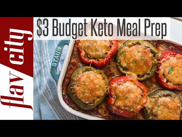 Keto Meal Prepping On A Budget - Low Carb Keto Recipes