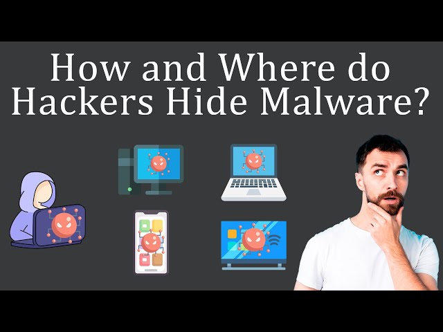 How and Where do Hackers Hide Malware?