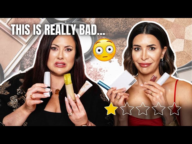 Testing the LOWEST RATED MAKEUP from Sephora with @marlenastell 😳 | Are they REALLY THAT BAD?