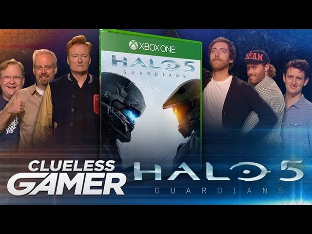 Clueless Gamer: "Halo 5: Guardians": Team Silicon Valley vs. Team Coco | CONAN on TBS
