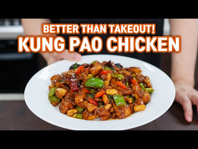 Perfect but Easy KUNG PAO CHICKEN at Home l Better Than Restaurants