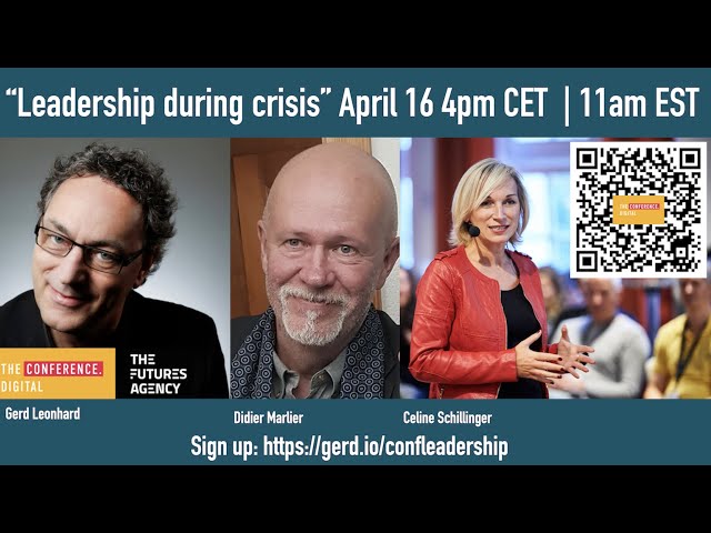 Digital Conference: Leadership during Crisis, edited LiveStream version Leonhard Schillinger Marlier