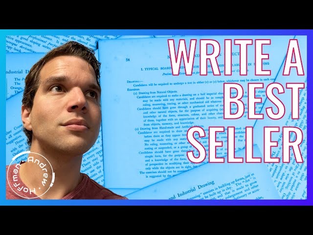 How to Write a Best-Selling Book (Step by Step Tutorial from an Author)