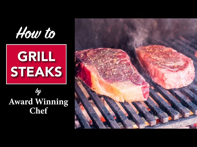🔥 HOW to GRILL a STEAK 🥩 by MASTER CHEF