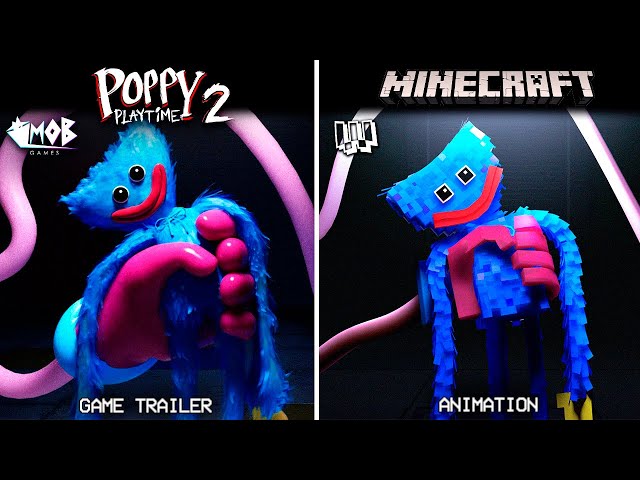 Official Game Trailer | Poppy Playtime Chapter 2 VS Minecraft