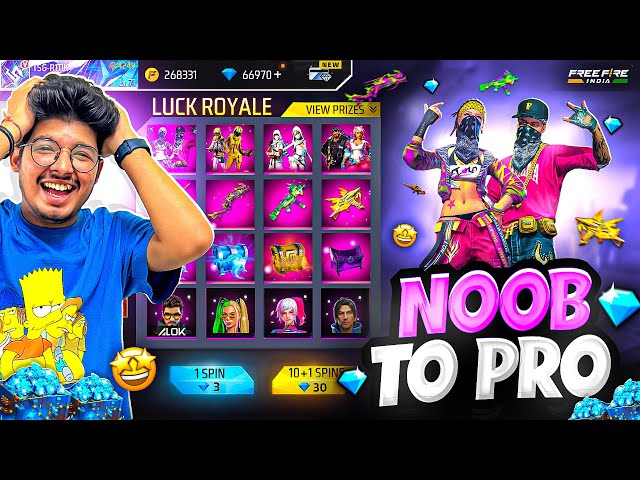 Free Fire Making Level 1 Indian I’d Most Pro Id In 10 Minutes😍Poor To Rich💸 -Garena Free Fire
