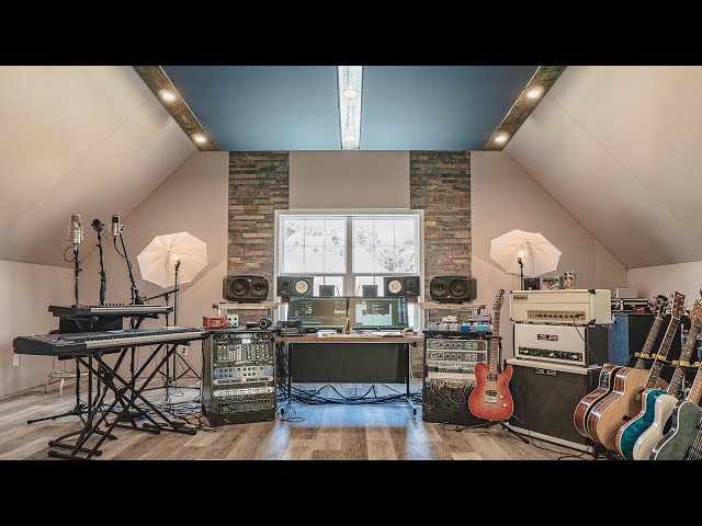 EPIC Home Studio Build (studio tour)