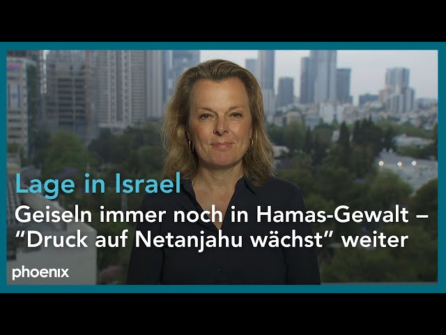 Lage in Nahost: ZDF-Korrespondentin Henriette de Maizière über Israel, Hamas & Netanjahu | 30.04.24