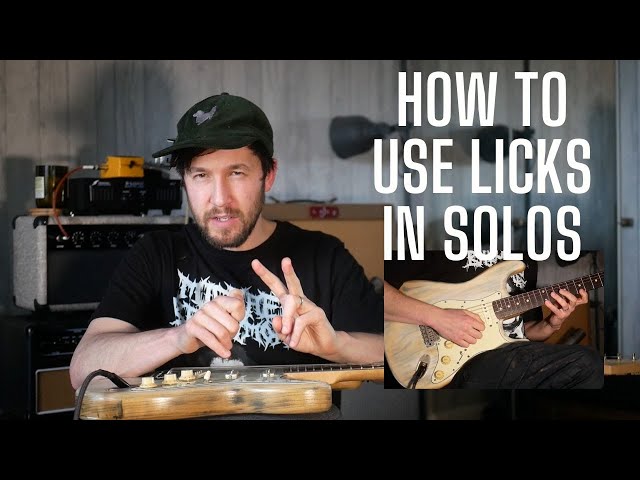 How to REALLY Add Licks to Your Guitar Solos (Without Sounding FORCED)