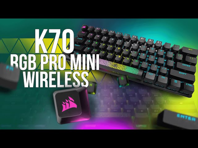 CORSAIR K70 PRO MINI WIRELESS - Mechanische Hot-Swap Gaming-Tastatur im 60% Layout ⌨️🛠️