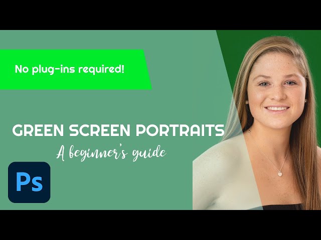 How to shoot and edit Green Screen Headshots!